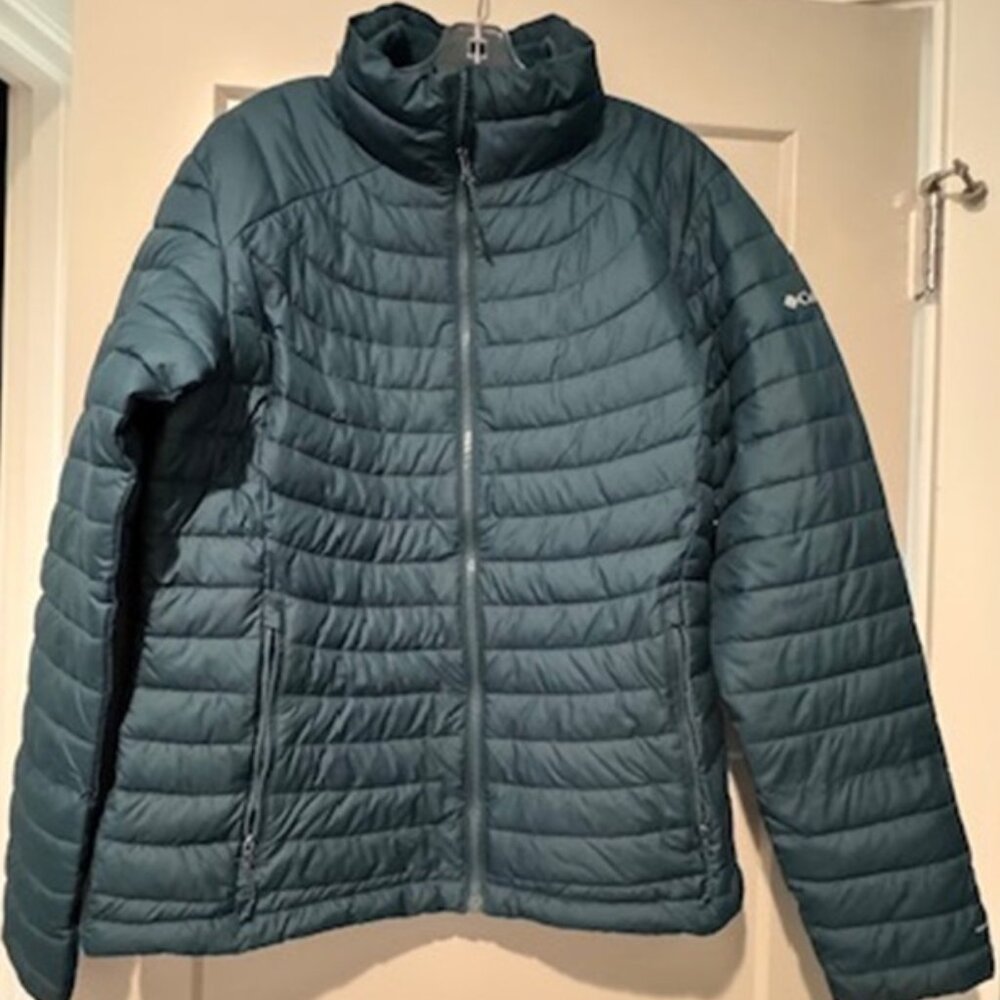 Columbia  Women's Heavenly™ Jacket: Dark Green XL- very gently used